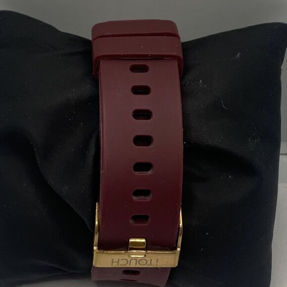 ITouch Sport IT42003R02I-031 Burgundy Silicone Strap Touchscreen SmartWatch QU17 - Picture 5 of 9